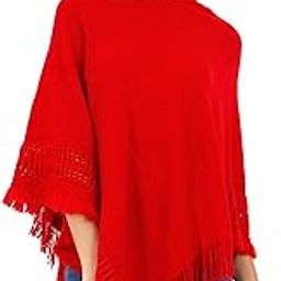 Women Cape Poncho Top-image-29