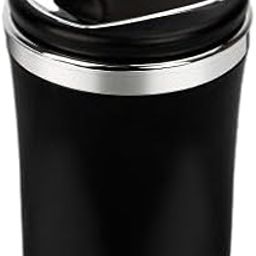MotiBa Car Ashtray, Ceramic Liner Car Ashtray With Lid, Portable Ash Tray For Smell Proof with Car Cup Holder Accessories for Indoor Outdoor Travel Car Smokers-image-45