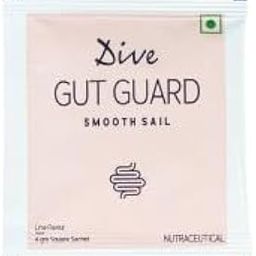 Dive Gut Guard – Smooth Sail | Constipation Relief & Bowel Movement Support | Pre & Probiotic with Psyllium Husk, Inulin, Zinc & Magnesium | Lime Flavour | 15 Sachets-56
