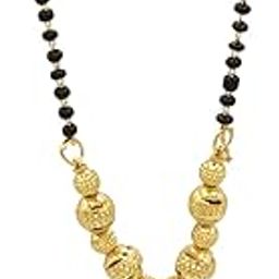 Black pearl beaded mangalsutra-image-15