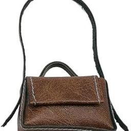 MERISHOPP 10xDolls PU Leather Bag for 1/6 Blythe BJD Licca/Momoko/Azone Accs Brown-image-83