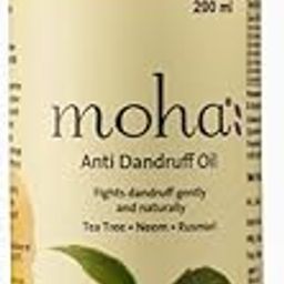 moha: Anti Dandruff Oil With Benefits Of Tea Tree Oil, Neem Oil, Hibiscus OIl, Rosemary Oil| Hair Oil For Men & Women | For All Hair Types. (200 ML)(Pack of 1)-image-95