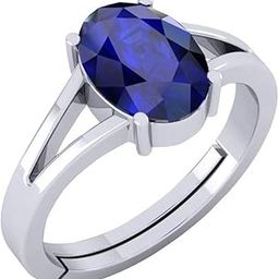4.25 Ratti (AA++) Certified Blue Sapphire Ring (Nilam/Neelam) for Men and Woman-image-84