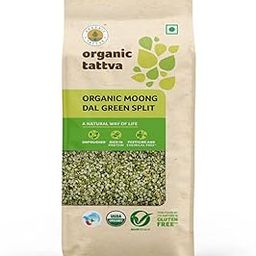 Organic Tattva, Organic Green Moong Dal Split - 500 Gram | Gluten Free and NO Preservatives-image-2