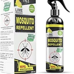 DMS HUB Natural Mosquito Repellent Spray with Lime Fragrance, Mosquito & Fly Killer Spray, 200 ml, Plant-Based Formula, Non-Toxic, Pet and Child Safe (1)-image-98