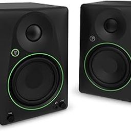 Mackie CR5BT 5" Creative Reference Powered Studio Monitors With Bluetooth, Tone Knob and Location Switch — Active Speakers for Music Production, Desktop Computer, Gaming, HiFi Listening-image-30