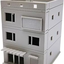 CALANDIS™ 1/64 Miniature Japanese House Residential Modern House for Accessory Diorama 11.7cmx15.9cmx20.4cm-image-15