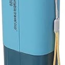 Wafeeq Plastic Portable Travel Toothbrush Case Holder Bathroom Organizer Travel Container Toothpaste Storage Box For Camping Business School Trip Bathroom, Blue (Pack Of 1)-picture-5
