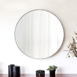 ARC homes Premium Wall Mounted Frameless Round Glass Mirror for Bathroom Living Room Washbasin Mirror | Wall Mirror for Home (30 x 30 CMS)-12