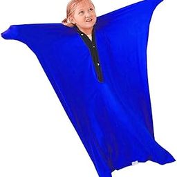 DELVOYE Sensory Body Sock Autism Toys for Kids 5-7 Safe, Breathable, Comforting Deep Pressure Sensory Training Sack for Kids with Stress Relief (Color : Sky Blue, Size : S-40"x27")-image-69