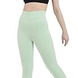 Leggings for Women Ankle Length 4 Way Stretchable Pant 2.5 inch Elastic Waist Compression-image-65