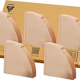 HARIO V60 Coffee Filters, 1 to 2 Cups, 200 Pieces, 40 Sheets x 5 Set, Amazon Original Set, Made in Japan, FSC Certified Product, 01 M, Misarashi VCF-01-40M-5S-AZ+-image-23