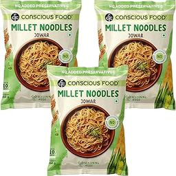 Conscious Food Millet Noodles | 162g | Pack of 3 | No Preservatives | No Maida | No Msg | No Artificial Colors or Flavors, No Trans Fat & Cholesterol-image-69