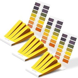 OCEAN STAR 3 Pack pH Test Strips Universal pH 1-14 Test Paper Litmus Test Paper 240 Strips for Saliva Urine Water Soil and Chemistry Experiments-16