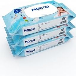 MOCCO NATURALLY FRESH Baby Wipes without Lid | 72 Aloe Vera Enriched Wipes | 140mm x 200mm Soft and Gentle | Skin-Friendly Fresh and Hygienic | Ideal for Babies Travel and Everyday Use (Pack of 3)-image-30