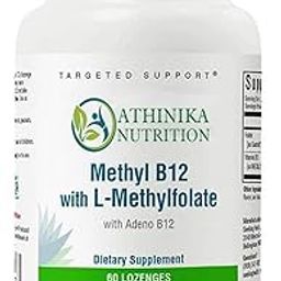 Methyl B12 with L-Methylfolate - MTHFR Support Supplement - Methylation Support Supplement - Lozenges to Support Brain Health & Energy - 60 Lozenges-2
