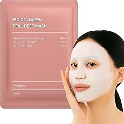 VKLUXE Bio Collagen Face Mask Overnight, Bio Collagen Face Mask,Hydrating Overnight Hydrogel Mask, Pore Minimizing mask (Pack of 1)-image-35
