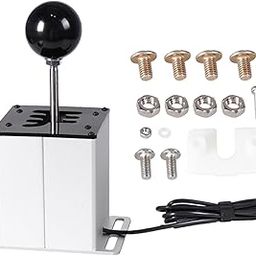 MERISHOPP USB Simulator Shifter Windows for Thrustmaster T300RS/GT Steering Wheel 6R-image-17