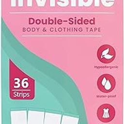 Double Sided Tape For Fashion Clothes Tape & Body Tape | Strong Multi Use Transparent Clear Color | Fabric And Skin Friendly For All Skin Shades |-10