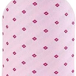 Elegant Pink Checkered Pocket Square For Men-picture-43