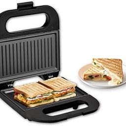 Milton Royal Express 800W Toaster Griller Sandwich Maker | Auto Cut Off | Non-Stick Fixed Grill Plates | Easy Clean | Power Indicators | 1 year Manufacturer Warranty - Black-18