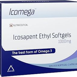 Aarkios Icomega (Icosapent Ethyl) - 1 Strip of 10 Softgels-image-15