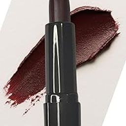 Deep Burgundy Matte Lipstick, Long Lasting Non-Drying Formula, 3.5g-15