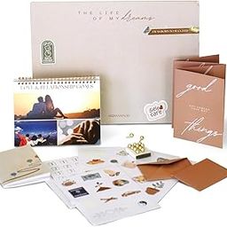 Humanhood Manifestation Vision Board Kit | Visualize & Achieve Your Goals | Complete DIY Goal-Setting Kit with Stickers, Photo Notepad & More | Ideal for Goal Planning & Motivation-image-2