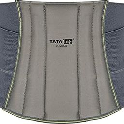 Tata 1mg Lumbar Sacral Belt For Back Sprains, Strains, & Muscle Spasms, Unisex With 5 Flexible Splints for Lower Back Support, (Fits 30-44 inches Waist Size),Pack Of 1-42