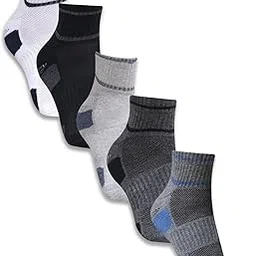 dollar Sports Ankle Length Cotton Socks For Men's In (Pack of 5)-picture-3