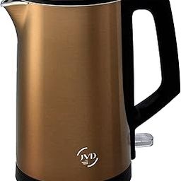 JVD Glitze Electronic kettle 1000 ML | 220V-240V 1360W, double-wall | outer metal housing & internal, VDE plug | Bronze finishing-image-25