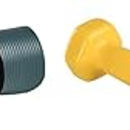 AmazonBasics 13mm Extra Thick Yoga Mat with Carrying Strap, Steel & Vinyl 2 Pound Dumbbells - Set of 2, Yellow-47
