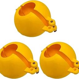 Ladoo Maker Mold Plastic Set of 3 in Three Sizes 1,2 and 3 No. Ladu Maker Mould Sancha for Ganpati Diwali Janmashtmi and Other Festival for Indian Mithai-30