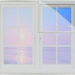 Window Mosquito Net, Pre-Stitched with Adhesive Hook & Loop Tape, Frame Hung 90 X 180 CM-image-83