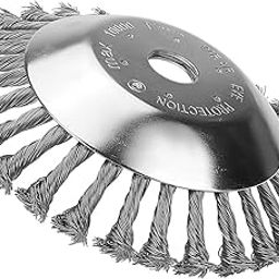 Rajmya Heavy Duty Brush Cutter Blade Steel Twist Wire Wheel-image-82