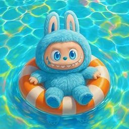 Vish Enterprise Labubu Doll 2025 New Trending Doll Plush Bunny Character Special for Birthday Gift Random Color Pack of 1-image-92