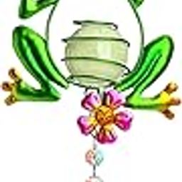 Metal Frog Suncatcher Crystals for Window Ornament - 17" Outdoor Fence Wall Art Decor, Rainbow Maker Hanging for Garden Yard Living Room Bedroom Patio Balcony-image-29