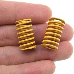 3DINNOVATIONS Yellow Mould Springs Heated Bed Compression Die Spring 8mm OD 15mm Length Compatible with Creality CR-7 CR-8 CR-10 CR-10 S4 CR-10 S5 3D Printer, 4pcs (8MMX15MM)-image-83