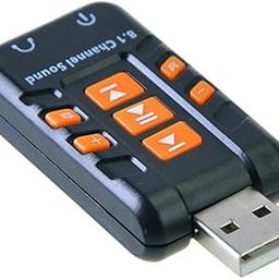 8.1 Channel External USB Audio Sound Card Adapter 3.5mm Stereo Headset White-19