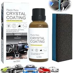 Jankylabh Crystal Coating Polish for Car Dashboard and Plastic Parts, 30ml, PVC Restorer-picture-17