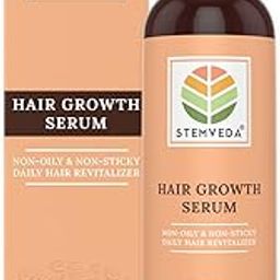 STEMVEDA Hair Growth Serum for Daily Use (200 ml) | Revolutionary Non-Oily, Non-Sticky Replacement for Hair Oil | Enriched with Aloe Vera, Bhringraj, Brahmi, Hibiscus and Amla | Strengthens Hair Follicles and Fights Hair Fall | Free from Minoxidil, Redensyl or Anagain-image-11