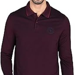 Men's Cotton Regular Fit Solid Full Sleeves Polo T-Shirt-image-53