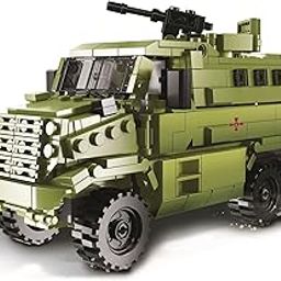 Playzu Across The Battlefield (481 Pieces) Building Blocks Set for Boys Aged 6 Years+, BIS Certified-image-62