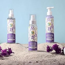 Family Pack Combo of Floral Nirvana Body Care (Body Wash, Body Oil, Body Mist) with Lavender & Ylang Ylang Essential Oils-image-59