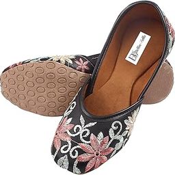 Ethnic Beautiful Embroidery Jutti for Women and Girls // Ethnic Punjabi Jutti // Mojari for Daily Use-image-43