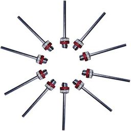 DESCTIDY Inflating Stainless Steel Football, Volleyball, Basketball, Handball, Balloon Air Pin Needle - (Pack of 50) VN79-image-87
