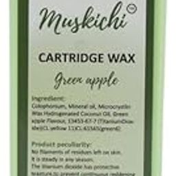 Green Apple Cartridge Roll-On Wax for Men & Women – 100 ML (Pack of 1) | Easy Hair Removal Roll on Wax for All Skin Types | Refill Wax for Painless Full Body Waxing-17