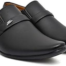 Men's Faux Leather Formal Shoes (Black, 6)-PID53511-image-87