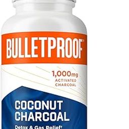 Bulletproof Upgraded Coconut Charcoal Capsules - 90 Ct.(500 mg)-image-78
