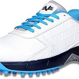 Cricket Shoes for Men SK-23 | Sports Shoes | Full PU Upper | Genuine Rubber Outsole | Rubber Stud | EVA Midsole| Cloudfoam Insole | Lightweight | Spikes-picture-32